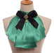 Blessume Victorian Chiffon Jabot Neck 1pc 1