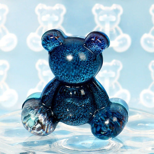 Mini Bear Silicone Mold for Resin Jewelry Making - Molde De Silicona Mini Ositos Oso Dijes Aros Joyeria Resina