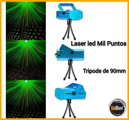 Seisa Mini Laser Projector with Multi-Point Lights 1