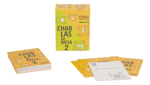 Juego De Cartas Charlas De Mesa 2 Chau Pantallas 0