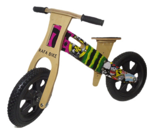 Wooden Balance Bike CAMICLETA Starter without Pedals Wheel 12 0