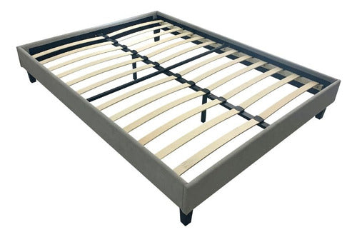 La Cueva Muebles Cama Super King Box Tapiz En Lino Para Colchon 200x200 Lcm 0