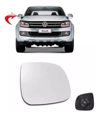 Metagal Heated Mirror Glass for VW Amarok Passenger Side 0