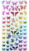 Self-Adhesive Nail Stickers - Butterflies - Nail Art 134