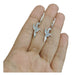 Venetian Chain Hummingbird Silver 925 Necklace Earrings Set 4