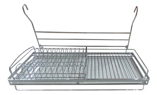 EuroHard Hanging Dish Rack Stainless Steel Chrome 550mm Kitchen Furniture 0