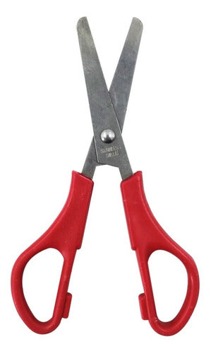 Generic Rounded Tip School Scissors x 2 Units in PVC Bag 1