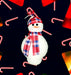 EL RINCONCITO BANDERAS Y MÁS Christmas Snowman Plush, 37 cm 1