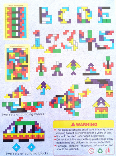 Juego De Ingenio Tangram Puzle Didáctico Infan. Dia Del Niño 4