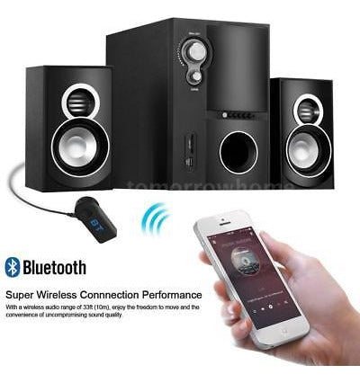 5 X Bt 3.0 Música Audio Estéreo Inalámbrico Receptor 3.5mm M 3