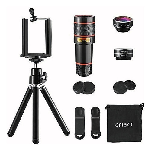 Amir Criacr 3 in 1 Cell Phone Camera Lens Kit 0