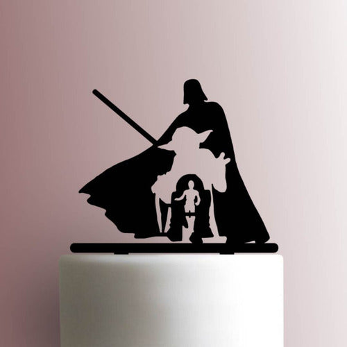 Patata 3D Cake Topper Adorno Torta - Star Wars Personalizado 0