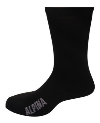 Alpina Combo Black!! Thermal Socks + Warm Wool Hat 1