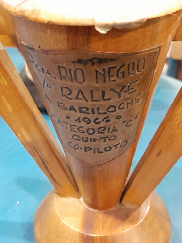 Copa Trofeo Automovilismo Rally Bariloche 1966 Art Deco 1