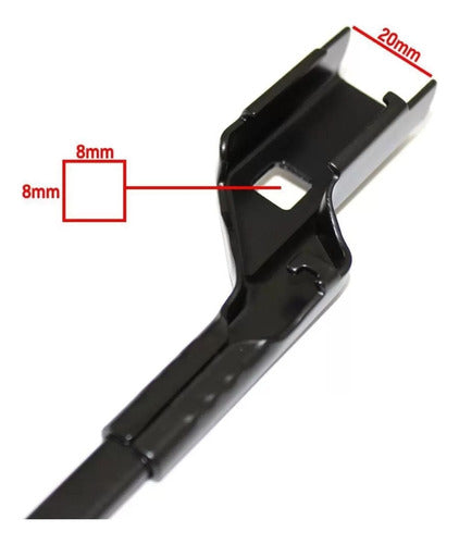 Chevrolet Windshield Wiper Arm Left Prisma 2