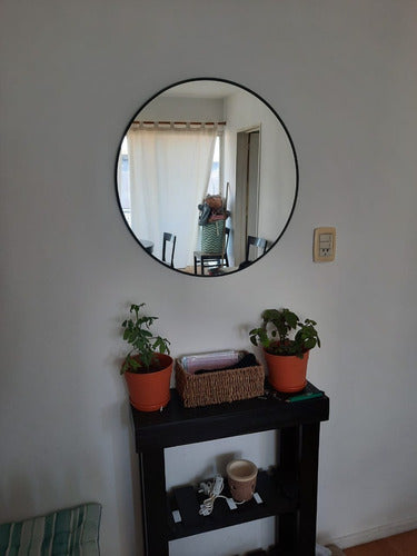 Espejos MW Round Circular Mirror 60 Cm with PVC Frame 6