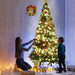 Arbol Navidad Extra Grande 1.5 M Con Base Premium Densidad Gtp 3