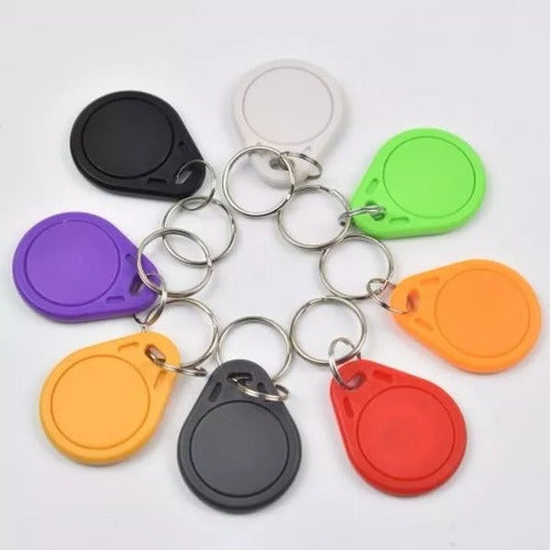 TecnoliveUSA Pack of 5 Programmable RFID Proximity Keychain 125kHz 1