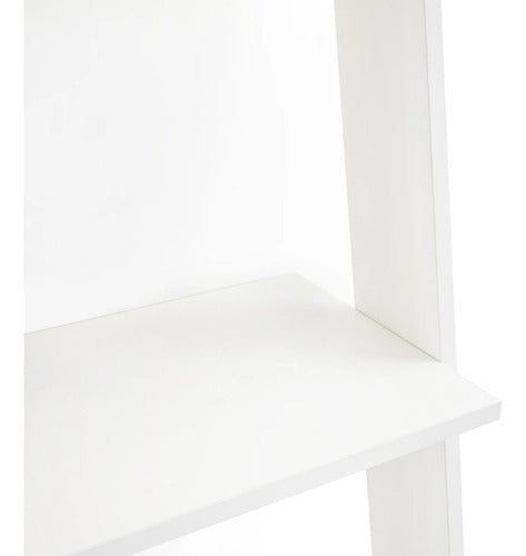 Scandinavian Style Ladder Desk with Upper Shelves (MAX) by Selassie Design 3