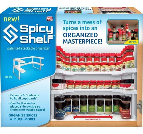 Spicy Shelf Organizer Rack Offer! 0