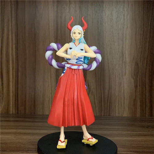 Figura Yamato Arco Wano  - One Piece 19 Cm Anime Coleccion 2