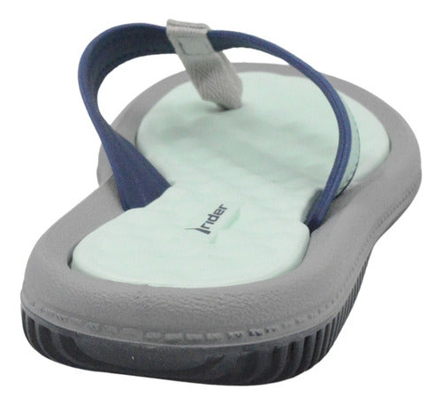 Rider Dunas III Fem Blue Combined Flip Flop 1