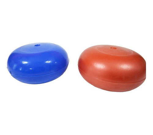 New Plast Lenteja Inestable De Pvc Inflada. Bosu Equilibrio 0