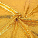 Jyflzq Gold Sequin Tablecloth 50 X 50 Square Sparkly Drape 3