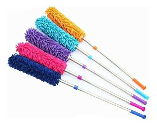 Max Tuning Premium Microfiber Dust Mop 1m Multi-Purpose Handle 1