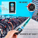 Alarma Sonora Sensor Bicicleta Moto Antirrobo Recargable Usb 4