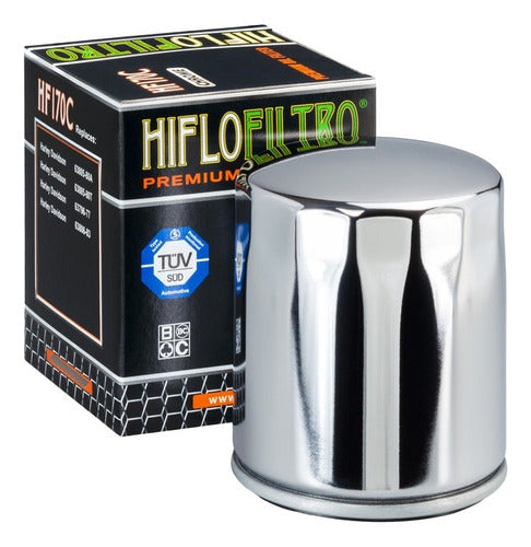 Filtro De Aceite Harley Davidson Sportster All Hiflo Chrome 0