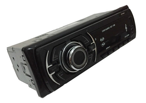 Radio Auto Con Fm Usb Sd Aux In 50x4  Con  Bluetooth 0