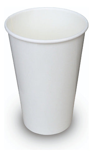 Vaso Descartable Polipapel Blanco 8oz (240cc) X 100 0