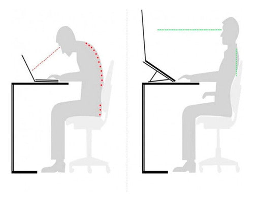 Nhome Adjustable Laptop Computer Stand 4