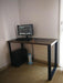 Industrial Wood and Iron Desk Table 120x60cm 1
