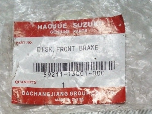 Suzuki Disc Brake Front Original 59211-13001 4