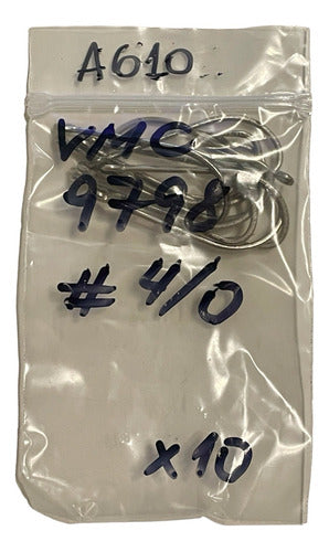 VMC 9798 Fishing Flies Tied #4/0 Hooks x 10 Pack 0