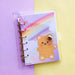 Milo Store A6 Transparent 6-Ring Binder/Planner 6