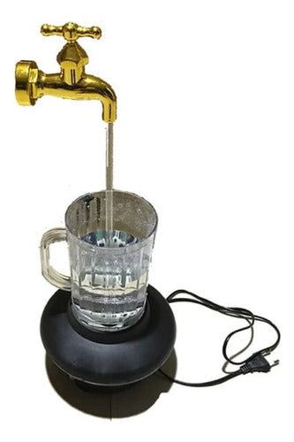 Casa Luque Water Fountain with Jar Illuminated 0