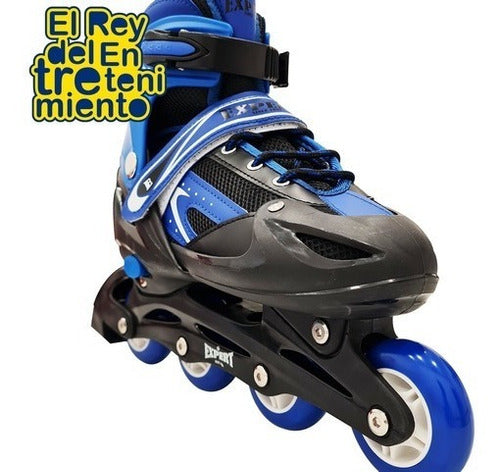 Expert Rolling Skates, Extendable with Bag & 6 Protective Gear - El Rey 1