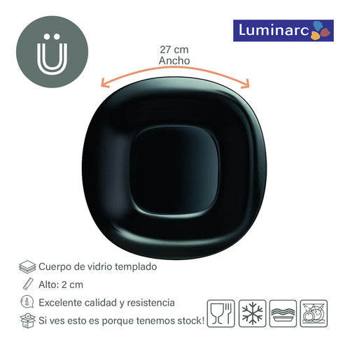 Luminarc Set Vajilla Completa Opalina Vidrio Templado 3