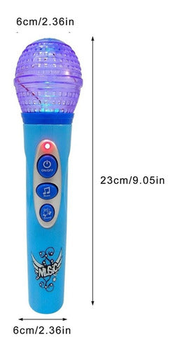 Yaohui Toys Children's Karaoke Microphone with Lights and Sound Music Argimpex 2406 3