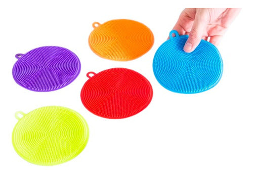 Generic Set X2 Silicone Sponges Various Colors 0