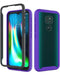 Shockproof Case for Moto G9 Play / E7 Plus - Purple 0
