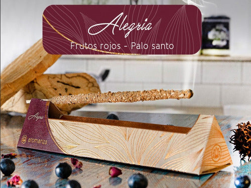 Aromanza Palo Santo Blend X 7 Sticks with Holder - The Power of Neptune 4