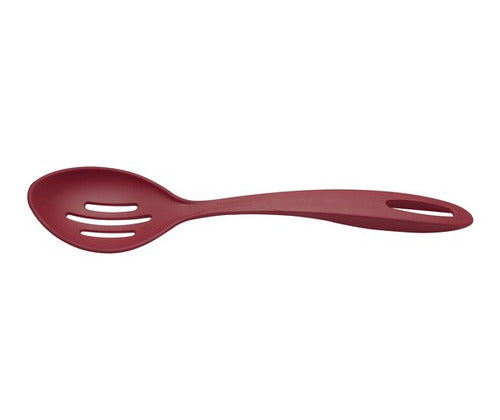 Tramontina Red Nylon Slotted Spoon 0