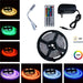 Guirnaldadeluces RGB LED Light Strip with Remote Control - 5 Meters for Gamers - 60 LEDs per Meter 3