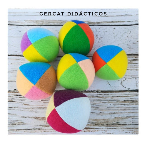 GerCat Didácticos Pelotas De Polar 10cm Diámetro 1