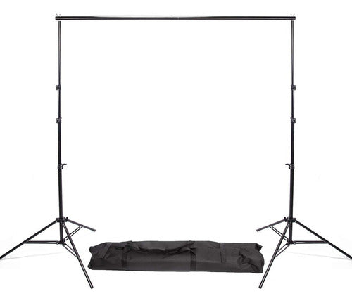 Professional 2m x 2m Chroma Key Photography Infinite Background Support Stand with Bag 3