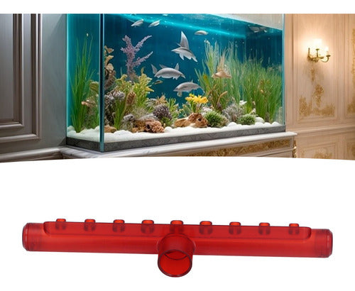 Tubo De Saída Para Tanque De Peixes Aquarium Pipe Profession 6